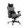 Fotel gamingowy Yumisu 2052 (Jasnoszaro-Czarny) Tkanina Y-2052-LB-M